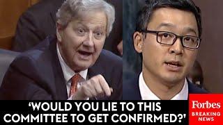 BREAKING NEWS John Kennedy Outright Accuses Judicial Nominee Of Lying And Deliberately Losing Cases