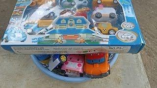 collect toy robot cars tayo buses racing cars helicopters police cars