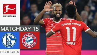 Schalke 04 vs Bayern Munich 0-2  Highlights  Matchday 15 – Bundesliga 202223