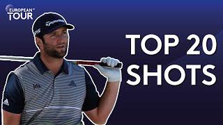 Jon Rahms Top 20 golf shots