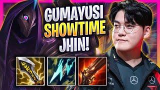 GUMAYUSI SHOWTIME WITH JHIN - T1 Gumayusi Plays Jhin ADC vs Ashe  Season 2024