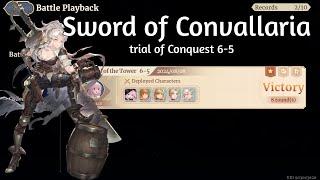 Sword of Convallaria Tower of Conquest 6-5 Knockback Mania w Rawiyah