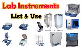 List Lab Instruments and Their Use  medical laboratory equipment name and use