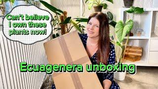 WISHLIST PLANT UNBOXING  ECUAGENERA