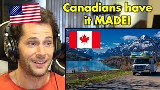 American Reacts to the BEST Canada Road Trips