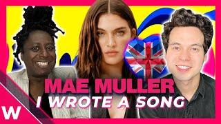  Mae Muller I Wrote a Song REACTION  United Kingdom Eurovision 2023