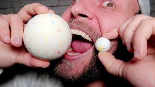 Eating The Worlds BIGGEST Jawbreaker Candy