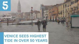 Venice floods water reaches 50-year high  5 News