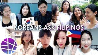 Koreans Ask Filipinos ENGLISH vs. FILIPINO?  ELs Planet