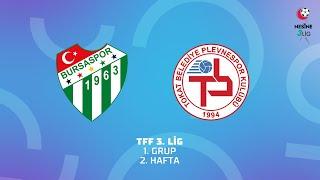 Nesine 3. Lig 1. Grup  Bursaspor - Tokat Belediye Plevne Spor