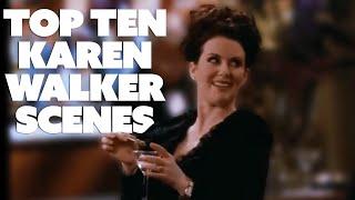 The Top Ten Karen Walker Scenes RANKED  Will & Grace  Comedy Bites