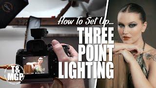 The Art of Lighting 3 Point Lighting Technique  Take & Make Great Photography with Gavin Hoey