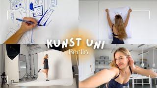 1 Woche Kunst Uni - Design Studium Berlin ‍