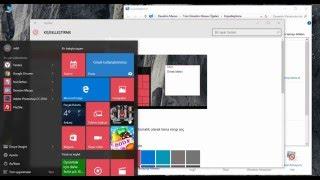 Windows 10 Arka Plan Başlangıç Ekranı Tema Değiştirmek