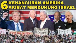 6 KEHANCURAN AMERIKA AKIBAT MENDUKUNG ISRAEL