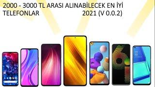 2000 - 3000 TL Arası Telefon Önerileri V.0.1