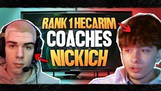 Proving Support is ELO-INFLATED After Coaching @Nickich Jungle Hecarim Coaching