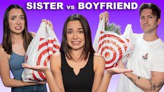 Who Knows Me Better? Sister vs Boyfriend Target Gift Swap Challenge - Merrell Twins