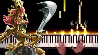 Zelda TOTK Riju Sage of Lightning Theme Piano