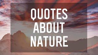 7 Literary Quotes About Nature