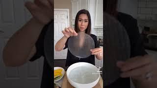 Did you know you’re supposed to dunk Rice Paper in Cold Water  MyHealthyDish