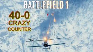 Battlefield 1 40-0 Tank hunter  crazy counter Lupkow Pass