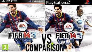 FIFA 14 PS3 Vs PS2