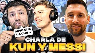 REACCION A LA CHARLA DEL KUN CON MESSI - ME NOMBRAN Y SE RIEN