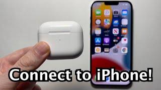 How to Connect AirPods 3rd Gen or ANY to iPhone & Set Up