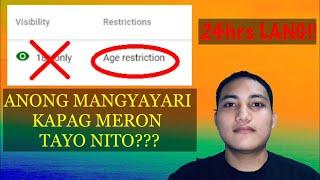 PAANO TANGGALIN ANG AGE-RESTRICTION SA ATING VIDEO  STEP BY STEP  EASY AND LEGIT TUTORIAL