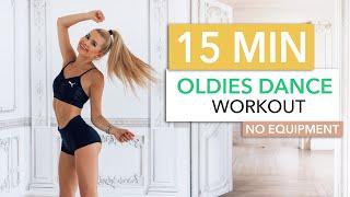 15 MIN OLDIES DANCE WORKOUT - burn calories to 90s and 80s hits  No Equipment I Pamela Reif