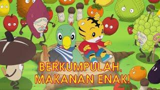 Berkumpulah Makanan Enak  Kartun Anak Bahasa Indonesia  Shimajiro Bahasa Indonesia