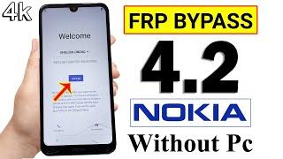 How to Nokia 4.2 Frp Bypass Google Account Remove Without Pc 2023