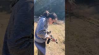 Lady JTF tries out the CMMG 22 Conversion Bolt