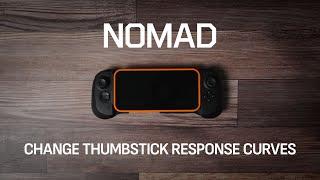SCUF Nomad  How To Adjust Thumbstick Response Curves