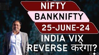 Nifty Prediction and Bank Nifty Analysis for Tuesday  25 June 24  Bank NIFTY Tomorrow