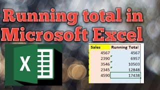 Running Total in Excel