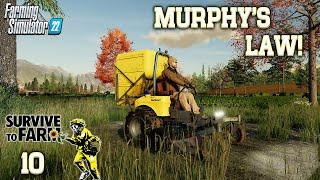 NO PLAN SURVIVES CONTACT WITH… ‘SURVIVE to FARM’ SERIES Ep10  Farming Simulator 22  LET’S PLAY.