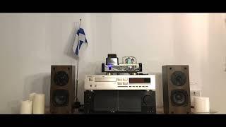 Luxman SR007 + HCT tube hybrid amp