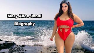 Mary alice jennibiogrphy wiki lifestyle plus size curvy model age realitionships net worth