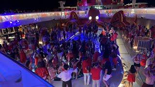 Live Aboard The VIRGIN VOYAGES VALIANT LADY FOR SCARLET NIGHT PARTY 