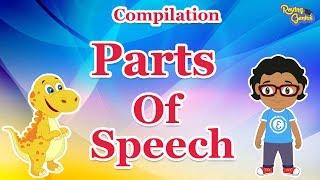 Parts Of Speech  English Grammar Compilation For Kids  Roving Genius