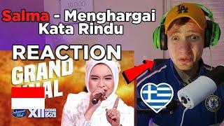 REACTION - INDONESIAN IDOL Salma - Menghargai Kata Rindu 2023