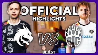 Spirit vs BIG Highlights Official - BLAST Premier Spring Showdown 2024 Day 4