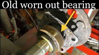 How to replace ford 8 and 9 inch rear axle bearing.