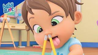 How to Pack for School  BRAND NEW Baby Alive Episodes  Family Kids Cartoons