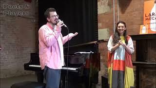 Tom Harris & Nishla Smith perform for Poets & Players at the IABF on 24 September 2022