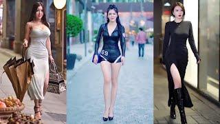 asian beauty street fashion compilation sexy Chinese girls