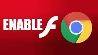 How to Enable Adobe Flash Player In Google Chrome  Easy Windows 10 Tutorial