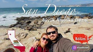 3 Günlük San Diego Gezisi  Kaliforniya ABD Pasifik Batı Kıyıları Vlog 6